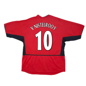 Manchester United 2002-04 Home Shirt (XXL) (Fair) (V Nistelrooy 10)_1