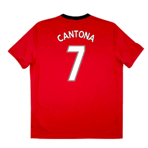 Manchester United 2009-10 Home Shirt (S) (Excellent) (CANTONA 7)_1