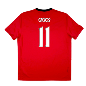 Manchester United 2009-10 Home Shirt (XL) (Very Good) (Giggs 11)_1