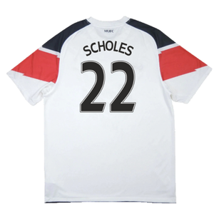 Manchester United 2010-11 Away Shirt ((Excellent) S) (Scholes 22)_2