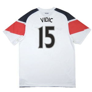 Manchester United 2010-11 Away Shirt ((Excellent) S) (Vidic 15)_2