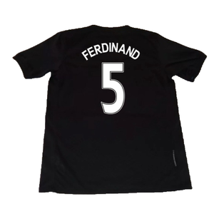 Manchester United 2010-11 Third Shirt (Excellent) (Ferdinand 5)_1