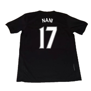 Manchester United 2010-11 Third Shirt (Excellent) (Nani 17)_1