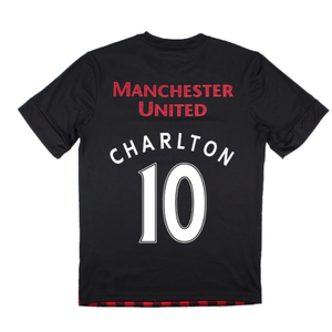 Manchester United 2010-2011 Training Shirt (M) (Charlton 10) (Excellent)_1