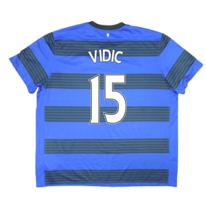 Manchester United 2011-12 Away Shirt (Excellent) (Vidic 15)_1