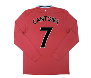 Manchester United 2011-12 Home Long Sleeve Shirt (M) Rooney #10 (Excellent) (CANTONA 7)_1