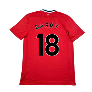 Manchester United 2011-12 Home Shirt (XL) (Barry 18) (Excellent)_1