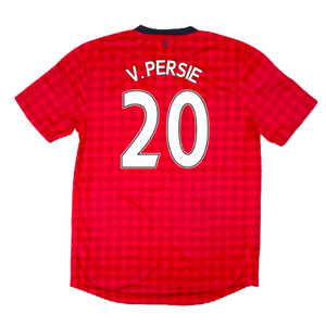 Manchester United 2012-13 Home Shirt (S) (Good) (V. Persie 20)_1