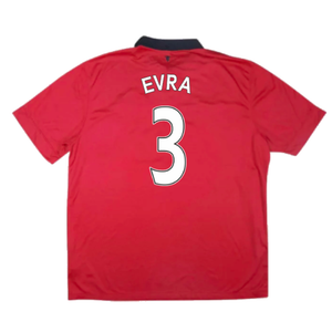 Manchester United 2013-14 Home (XL) (Excellent) (Evra 3)_1