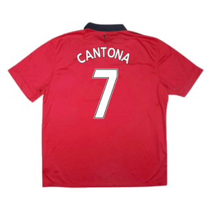 Manchester United 2013-14 Home Shirt (Very Good) (Cantona 7)_1