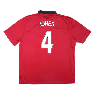 Manchester United 2013-14 Home Shirt (M) (Very Good) (Jones 4)_1