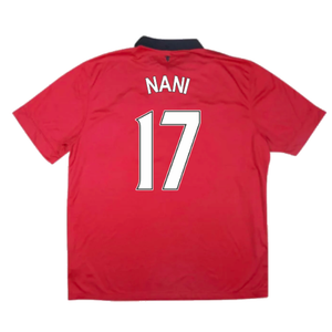 Manchester United 2013-14 Home Shirt (Good) (Nani 17)_1