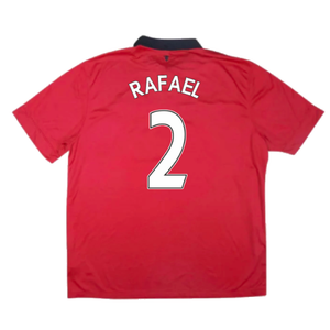 Manchester United 2013-14 Home Shirt (Small) (Very Good) (Rafael 2)_1