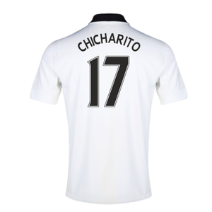 Manchester United 2014-15 Away Shirt (3XL) (Excellent) (Chicharito 17)_1