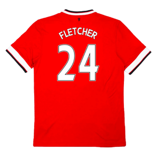 Manchester United 2014-15 Home Shirt (Very Good) (Fletcher 24)_1