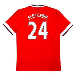 Manchester United 2014-15 Home Shirt (Good) (Fletcher 24)_1