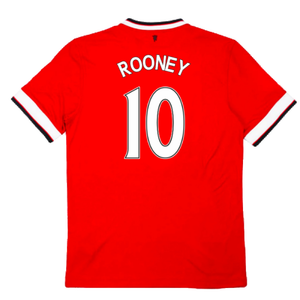 Manchester United 2014-15 Home Shirt (Very Good) (Rooney 10)_1