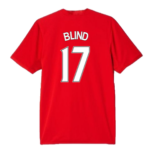 Manchester United 2015-16 Home Shirt (S) (Blind 17) (Very Good)_1