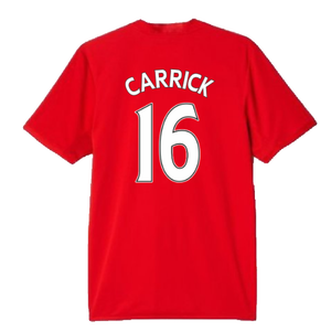 Manchester United 2015-16 Home Shirt (M) (Excellent) (Carrick 16)_1