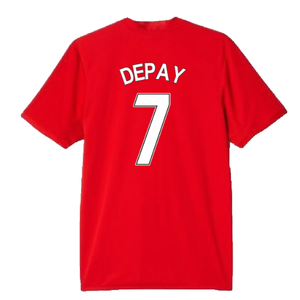 Manchester United 2015-16 Home Shirt (S) (Depay 7) (Good)_1