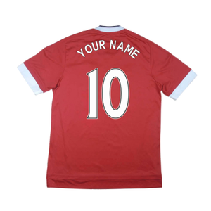 Manchester United 2015-16 Home Shirt ((Excellent) XXL) (Your Name)_2