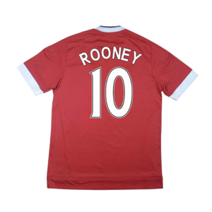 Manchester United 2015-16 Home Shirt ((Good) S) (Rooney 10)_2