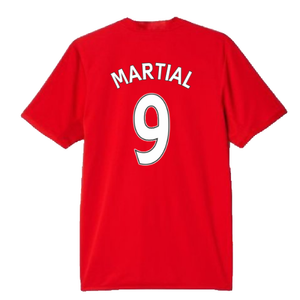 Manchester United 2015-16 Home Shirt (Very Good) (Martial 9)_1