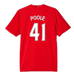 Manchester United 2015-16 Home Shirt (S) (Poole 41) (Good)_1