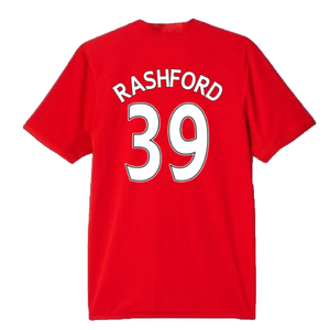 Manchester United 2015-16 Home Shirt (S) (Rashford 39) (Good)_1