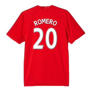 Manchester United 2015-16 Home Shirt (L) (Excellent) (Romero 20)_1