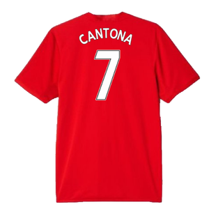 Manchester United 2016-17 Home Shirt (M) (Excellent) (Cantona 7)_1