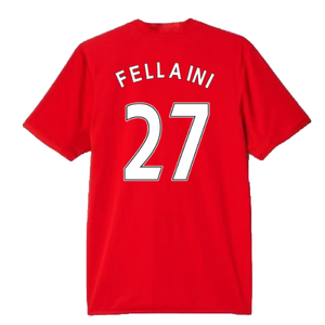 Manchester United 2016-17 Home Shirt (L) (Fellaini 27) (Good)_1