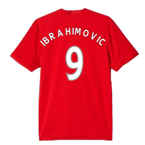 Manchester United 2016-17 Home Shirt (L) (Ibrahimovic 9) (Good)_1