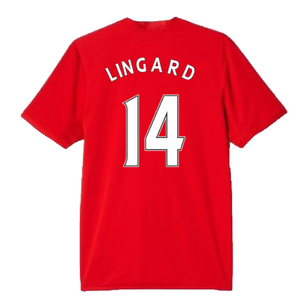 Manchester United 2016-17 Home Shirt (L) (Lingard 14) (Good)_1