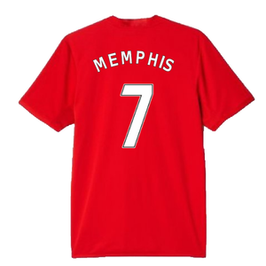 Manchester United 2016-17 Home Shirt (L) (Memphis 7) (Good)_1