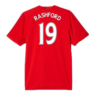 Manchester United 2016-17 Home (M) (Mint) (Rashford 19)_1