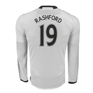 Manchester United 2016-17 Long Sleeve Third Shirt (9-10y) Rashford #19 (Mint) (Rashford 19)_1