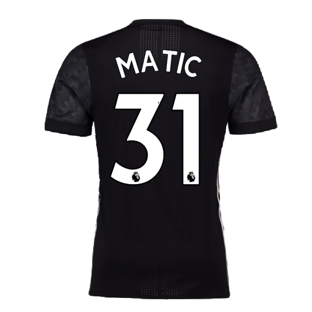 Manchester United 2017-18 Adizero Away Shirt ((Mint) S) (Matic 31)_2