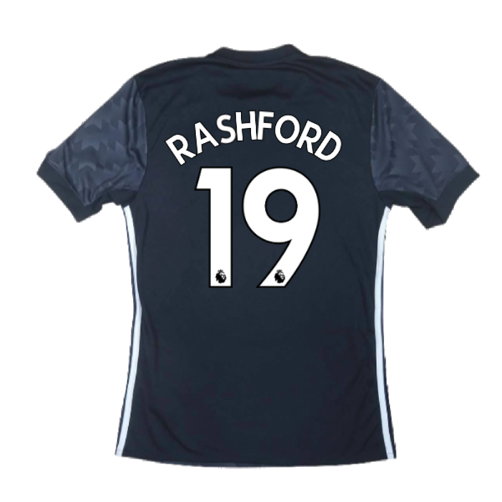 Manchester United 2017-18 Away Shirt (M) (Rashford 19) (Very Good)_1