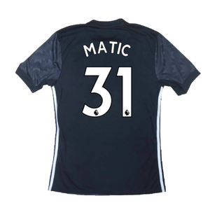 Manchester United 2017-18 Away Shirt ((Very Good) L) (Matic 31)_2