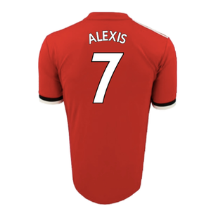 Manchester United 2017-18 Home Shirt (XLB) (Very Good) (Alexis 7)_1