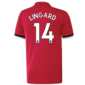 Manchester United 2017-18 Home Shirt ((Excellent) L) (Lingard 14)_2