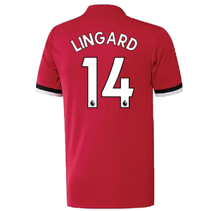 Manchester United 2017-18 Home Shirt ((Excellent) S) (Lingard 14)_2