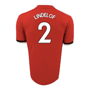 Manchester United 2017-18 Home Shirt (XL) (Excellent) (Lindelof 2)_1