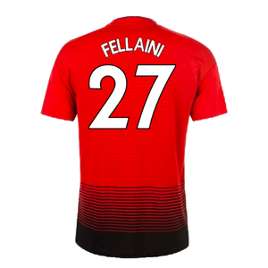 Manchester United 2018-19 Home Shirt (Very Good) (Fellaini 27)_1