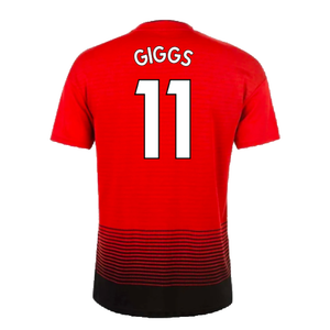 Manchester United 2018-19 Home Shirt (L) (Very Good) (Giggs 11)_1