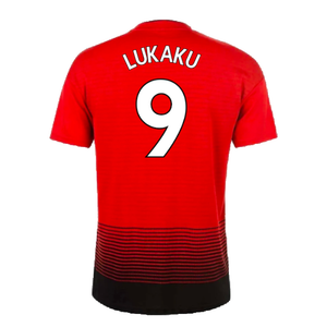 Manchester United 2018-19 Home Shirt (XL) (Good) (Lukaku 9)_1