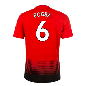 Manchester United 2018-19 Home Shirt (L) (Good) (Pogba 6)_1