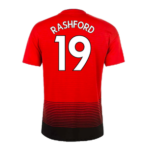 Manchester United 2018-19 Home Shirt (Excellent) (Rashford 19)_1