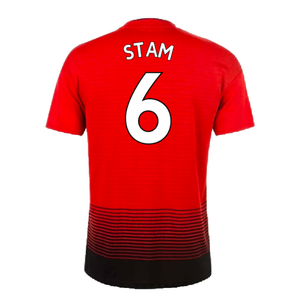 Manchester United 2018-19 Home Shirt (L) (Good) (Stam 6)_1